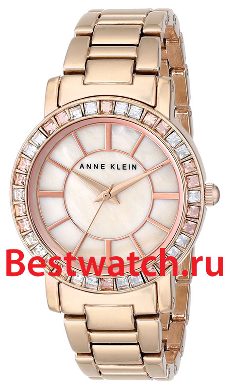Часы Anne Klein Crystal 1670PMRG